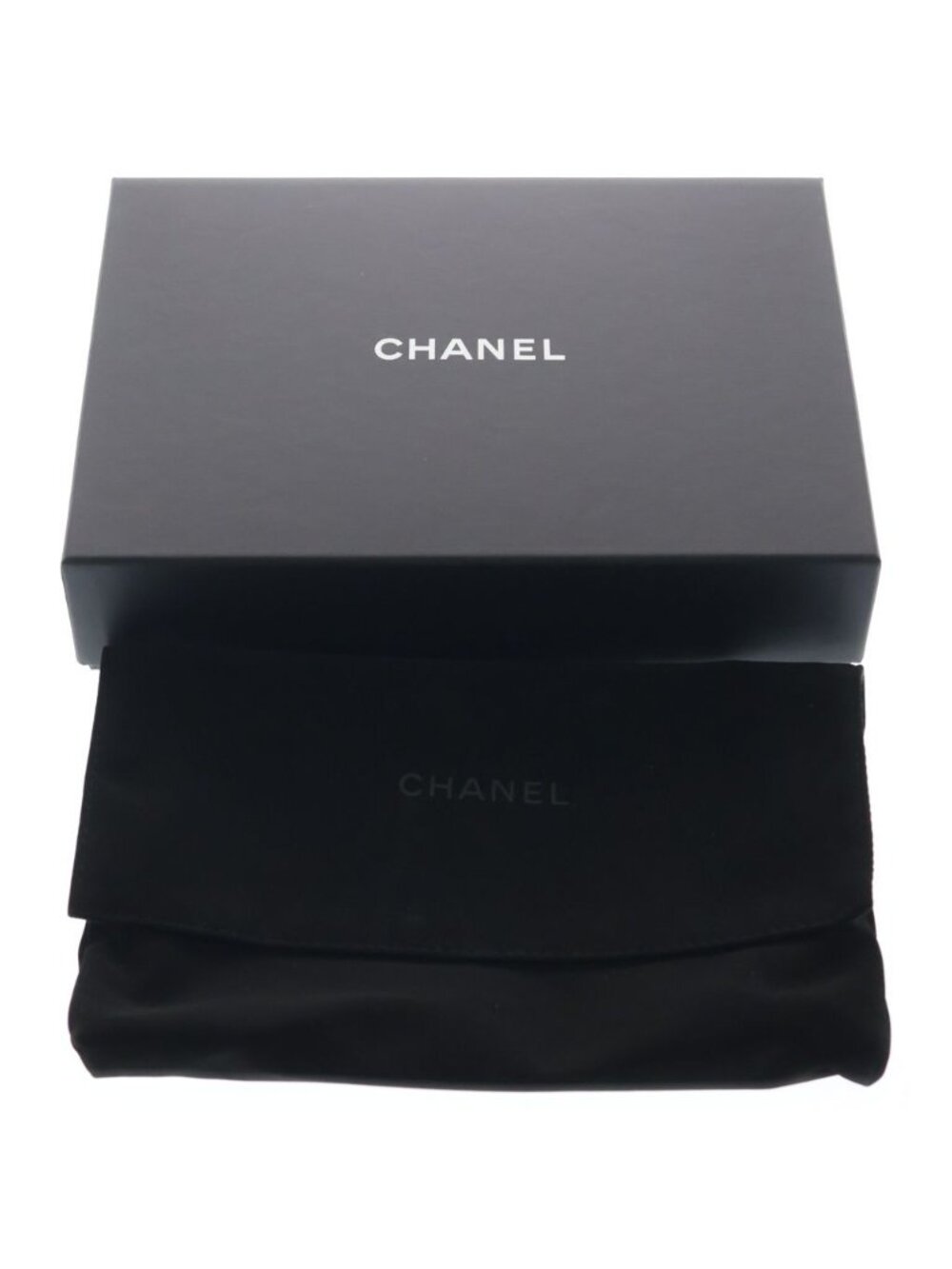 Chanel Quilted Shoulder Bag Chain Black Lambskin Gold - Picture 6 of 6